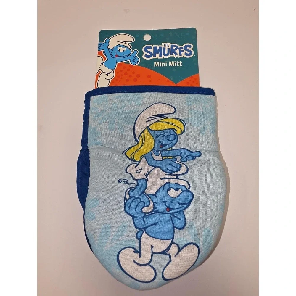 officially licensed The Smurfs kitchen towel potpad pot pad mini pinch mitt